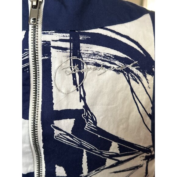 Desigual Womens Sleeveless Floral Print Dress With Rear Zipper Closure Size 38 - Picture 5 of 13